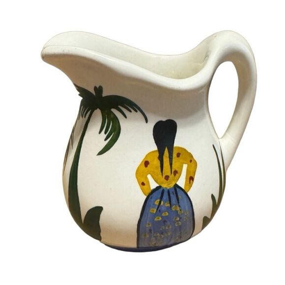 Vintage Lofisa Mexico Handpainted Mini Picther - Picture 1 of 8
